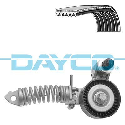 DAYCO Ozubený klinový remeň - Sada KPV371 1
