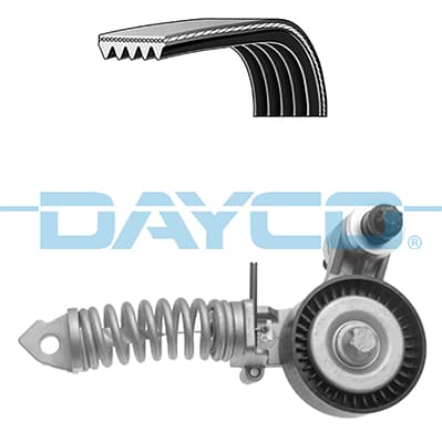 DAYCO Ozubený klinový remeň - Sada KPV392 1