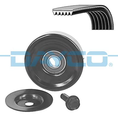 DAYCO Ozubený klinový remeň - Sada KPV402 1