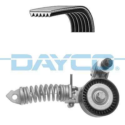 DAYCO Ozubený klinový remeň - Sada KPV498 1
