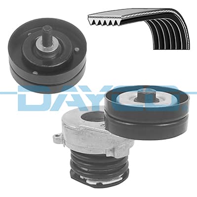 DAYCO Ozubený klinový remeň - Sada KPV698 1