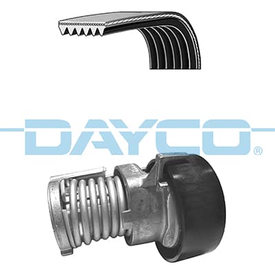 DAYCO Ozubený klinový remeň - Sada KPV717 1