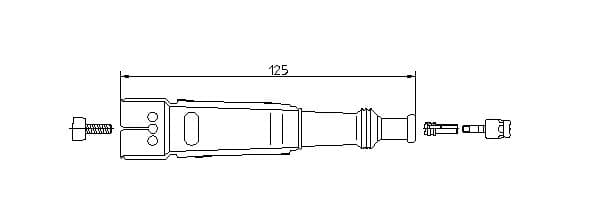 BREMI Pripájací konektor zapaľovacej sviečky 132021 1