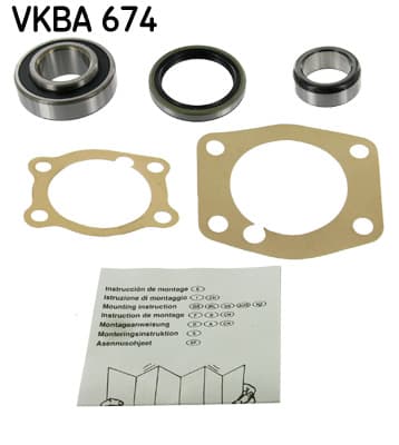 SKF Ložisko kolesa - opravná sada VKBA674 1