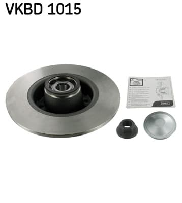SKF Brzdový kotúč VKBD1015 1