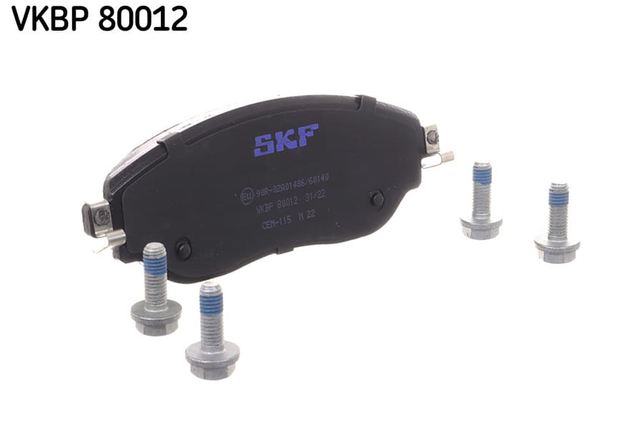 SKF Sada brzdových platničiek kotúčovej brzdy VKBP 80012 1