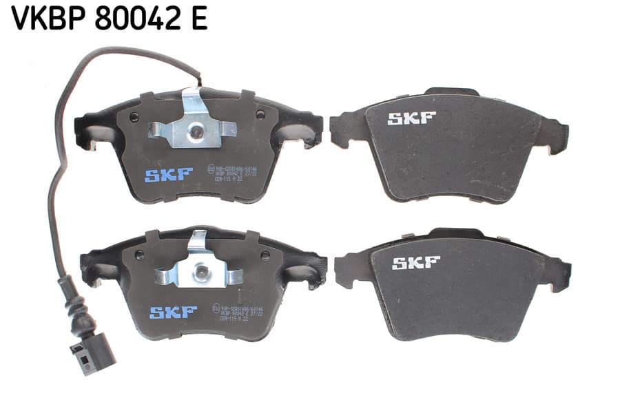 SKF Sada brzdových platničiek kotúčovej brzdy VKBP 80042 E 1