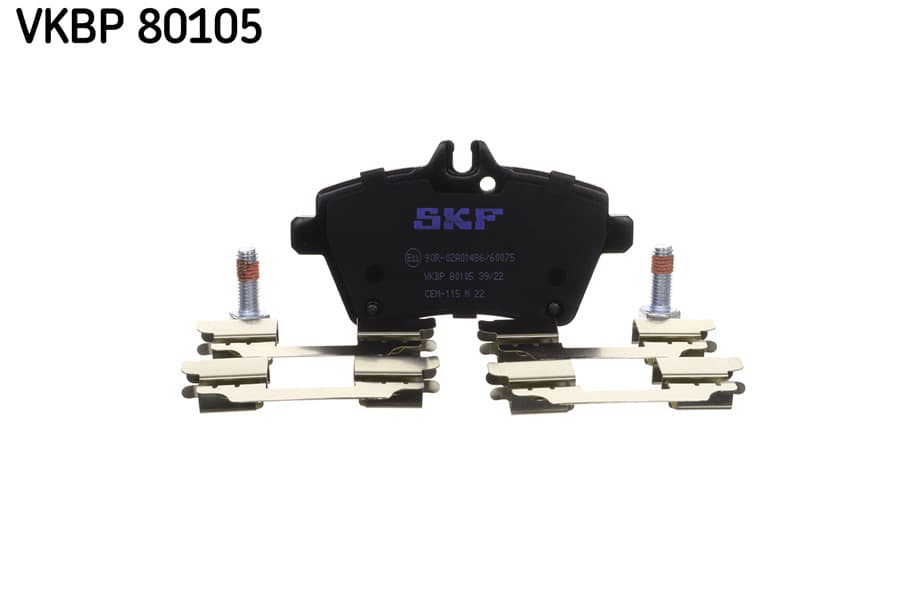 SKF Sada brzdových platničiek kotúčovej brzdy VKBP 80105 1