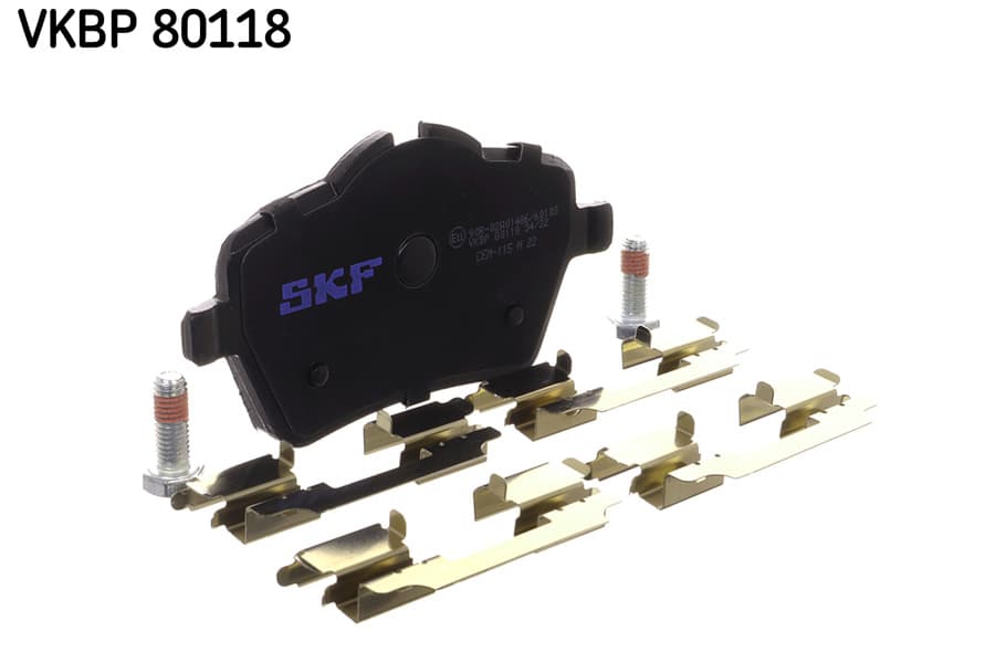 SKF Sada brzdových platničiek kotúčovej brzdy VKBP 80118 1