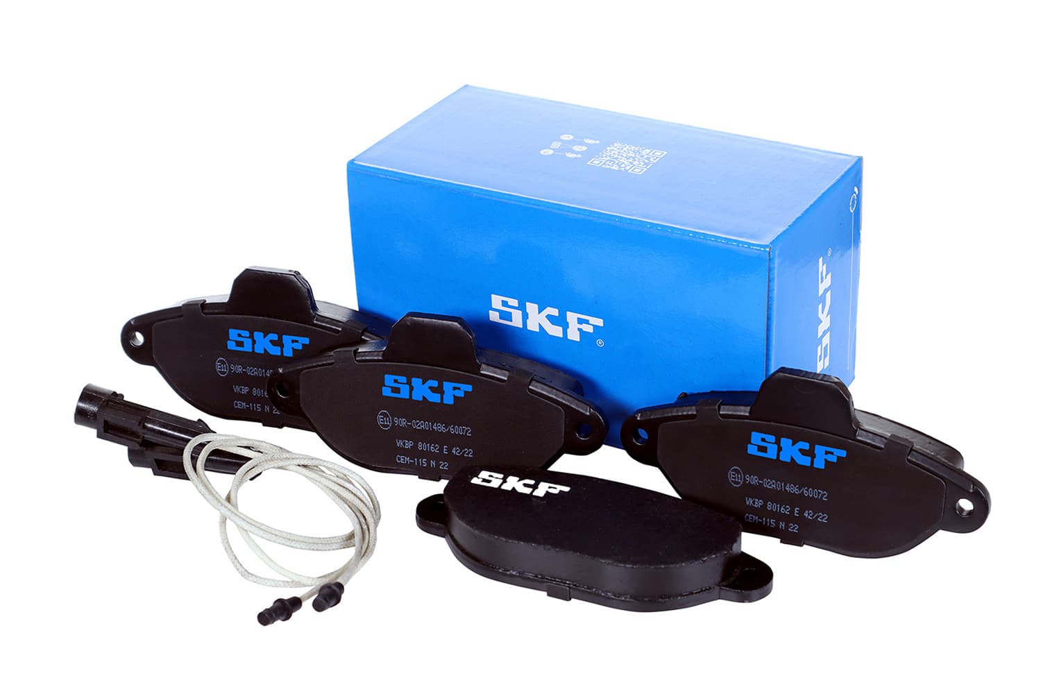 SKF Sada brzdových platničiek kotúčovej brzdy VKBP 80162 E 1