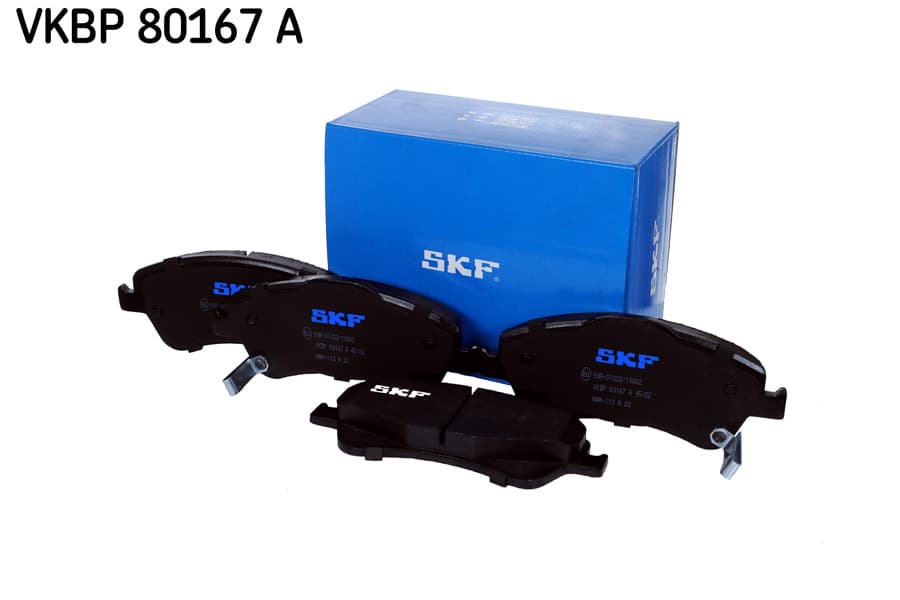 SKF Sada brzdových platničiek kotúčovej brzdy VKBP 80167 A 1