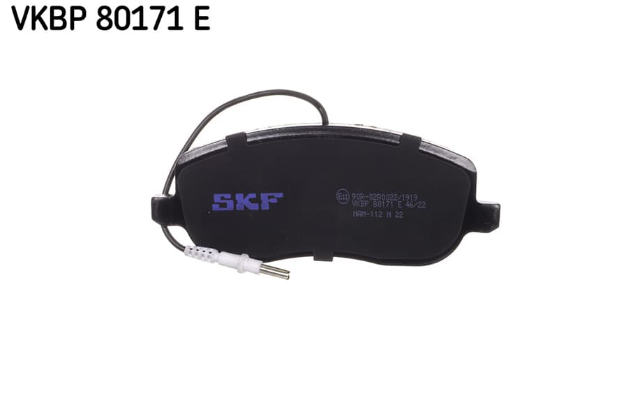 SKF Sada brzdových platničiek kotúčovej brzdy VKBP 80171 E 1