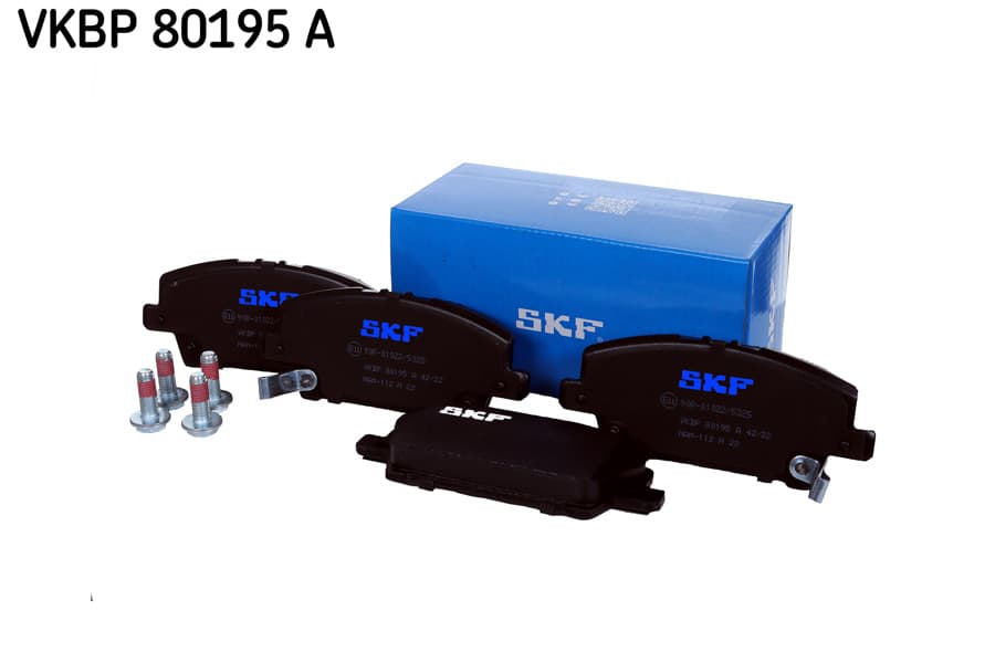 SKF Sada brzdových platničiek kotúčovej brzdy VKBP 80195 A 1