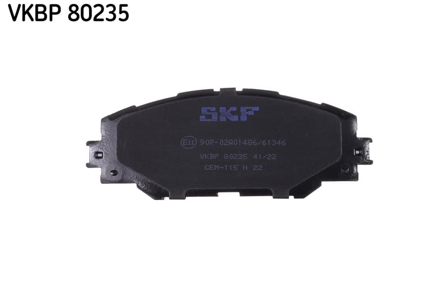 SKF Sada brzdových platničiek kotúčovej brzdy VKBP 80235 1