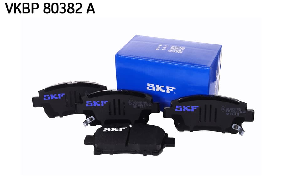 SKF Sada brzdových platničiek kotúčovej brzdy VKBP 80382 A 1