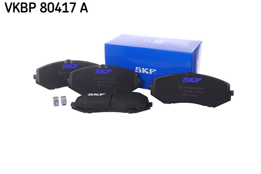 SKF Sada brzdových platničiek kotúčovej brzdy VKBP 80417 A 1