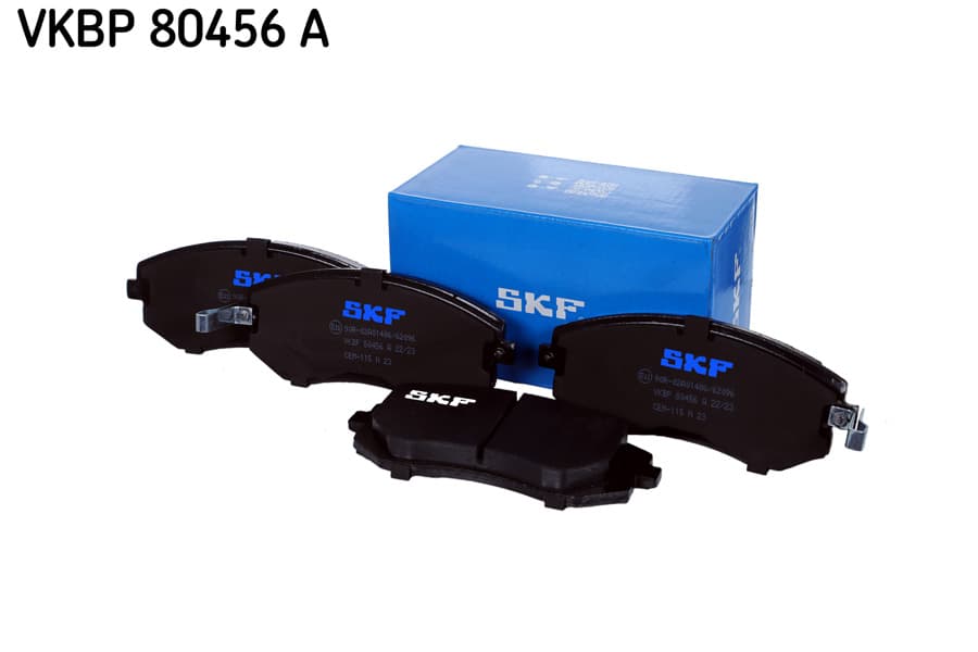 SKF Sada brzdových platničiek kotúčovej brzdy VKBP 80456 A 1