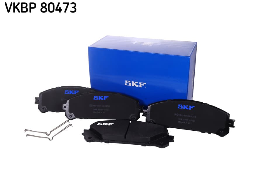 SKF Sada brzdových platničiek kotúčovej brzdy VKBP 80473 1