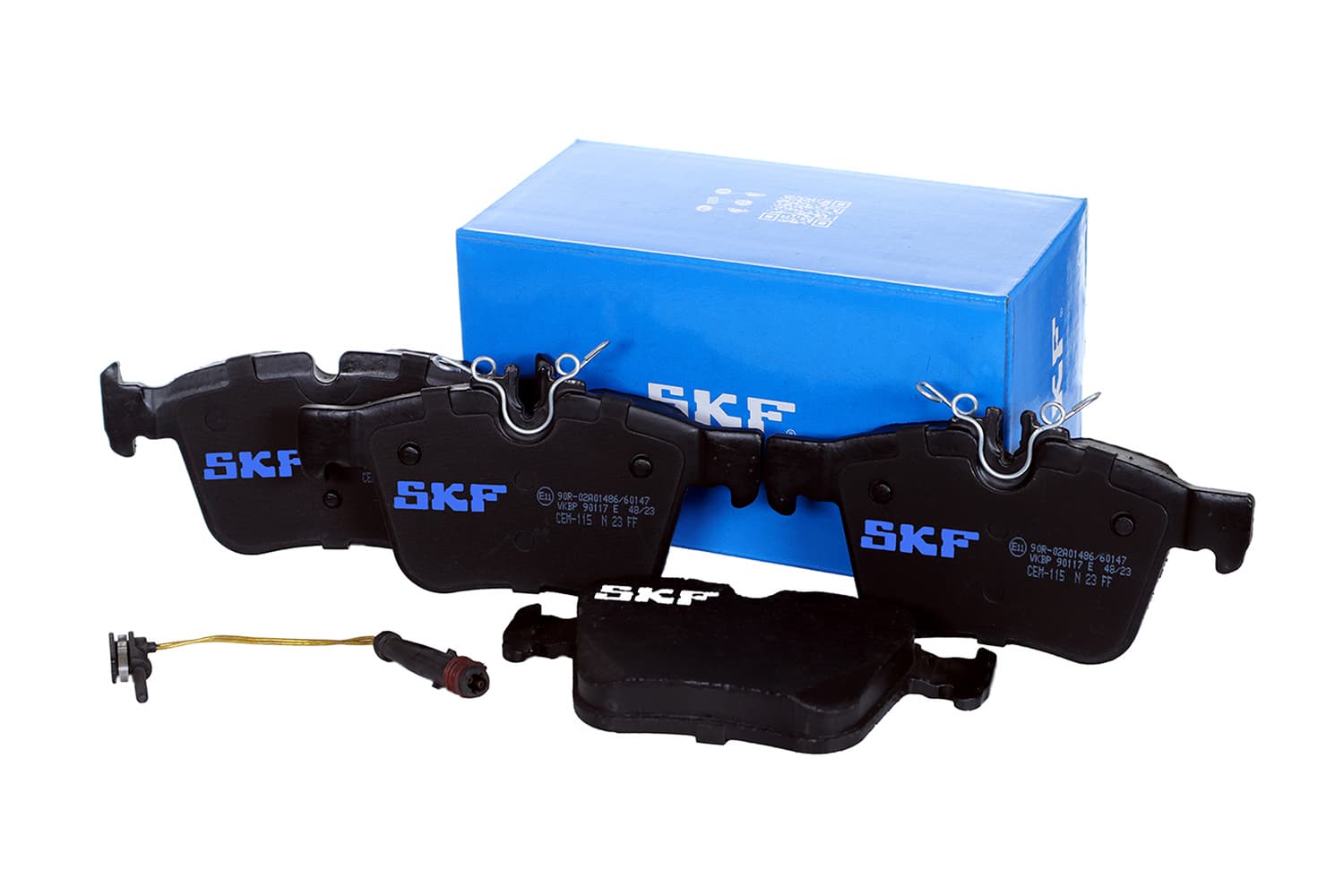 SKF Sada brzdových platničiek kotúčovej brzdy VKBP 90117 E 1