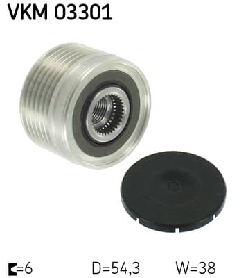 SKF Voľnobežka alternátora VKM03301 1