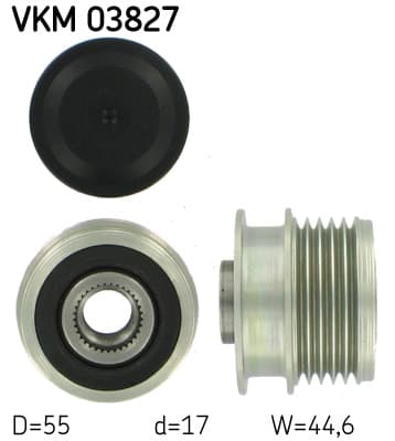 SKF Voľnobežka alternátora VKM03827 1