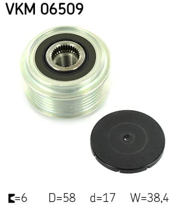 SKF Voľnobežka alternátora VKM 06509 1