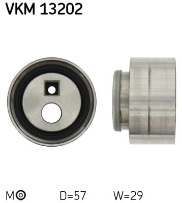 SKF Napínacia kladka ozubeného remeňa VKM13202 1