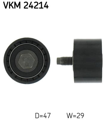 SKF Obehová/vodiaca kladka ozubeného remeňa VKM24214 1