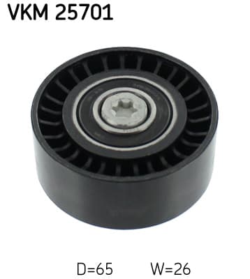 SKF Obehová/vodiaca kladka ozubeného remeňa VKM25701 1