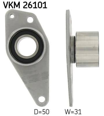 SKF Obehová/vodiaca kladka ozubeného remeňa VKM26101 1