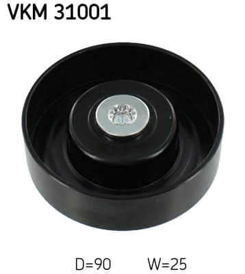 SKF Vratná/vodiaca kladka rebrovaného klinového remeňa VKM31001 1