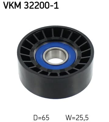 SKF Vratná/vodiaca kladka rebrovaného klinového remeňa VKM322001 1
