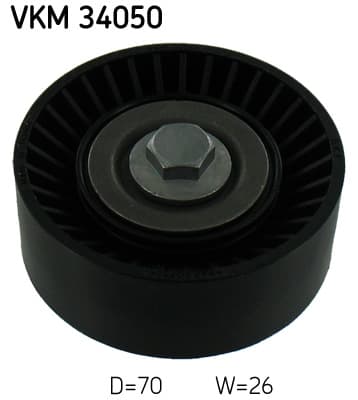 SKF Vratná/vodiaca kladka rebrovaného klinového remeňa VKM34050 1