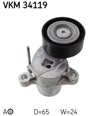 SKF Napinák rebrovaného klinového remeňa VKM 34119 1