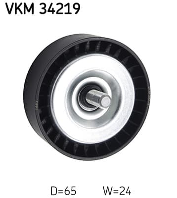 SKF Vratná/vodiaca kladka rebrovaného klinového remeňa VKM34219 1