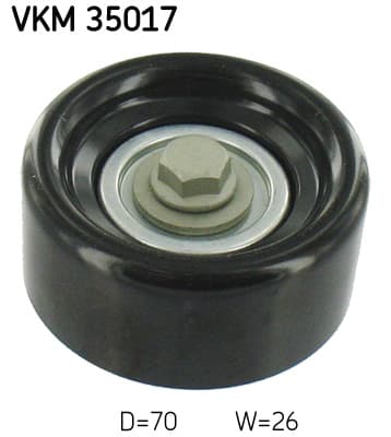 SKF Vratná/vodiaca kladka rebrovaného klinového remeňa VKM35017 1