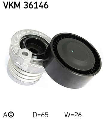 SKF Napínacia kladka rebrovaného klinového remeňa VKM36146 1