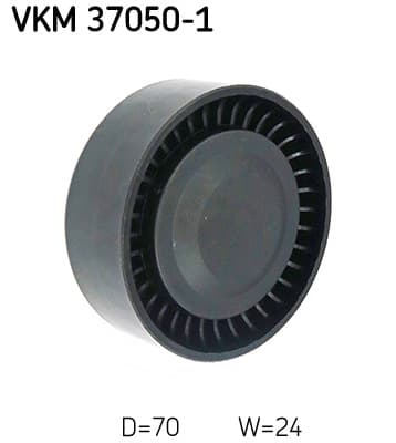 SKF Vratná/vodiaca kladka rebrovaného klinového remeňa VKM370501 1