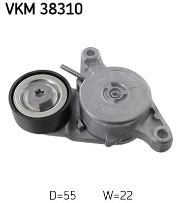 SKF Napinák rebrovaného klinového remeňa VKM 38310 1
