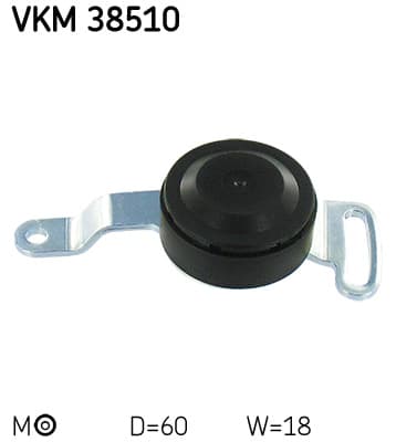 SKF Napinák rebrovaného klinového remeňa VKM38510 1