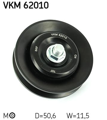 SKF Napínacia kladka klinového remeňa VKM62010 1