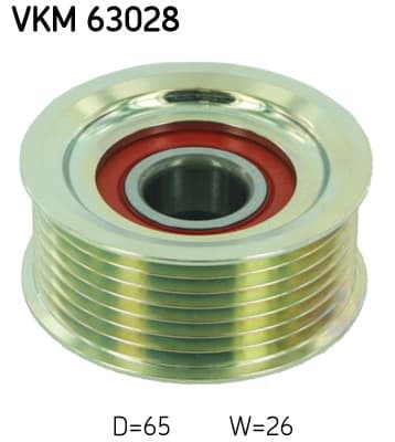 SKF Vratná/vodiaca kladka rebrovaného klinového remeňa VKM63028 1