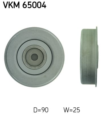 SKF Napinák rebrovaného klinového remeňa VKM65004 1