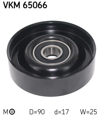 SKF Napinák rebrovaného klinového remeňa VKM65066 1