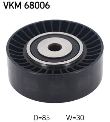 SKF Vratná/vodiaca kladka rebrovaného klinového remeňa VKM68006 1