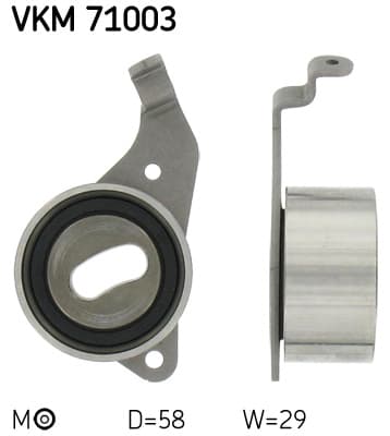 SKF Napínacia kladka ozubeného remeňa VKM71003 1