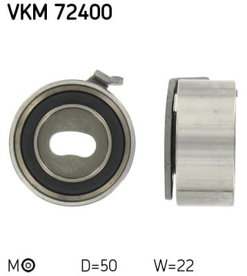 SKF Napínacia kladka ozubeného remeňa VKM72400 1