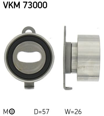 SKF Napínacia kladka ozubeného remeňa VKM73000 1