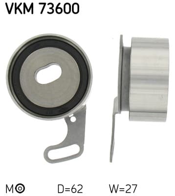 SKF Napínacia kladka ozubeného remeňa VKM73600 1