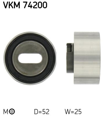SKF Napínacia kladka ozubeného remeňa VKM74200 1